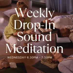 Wednesday Drop in class (29/04/26)- Guided Sound Meditation