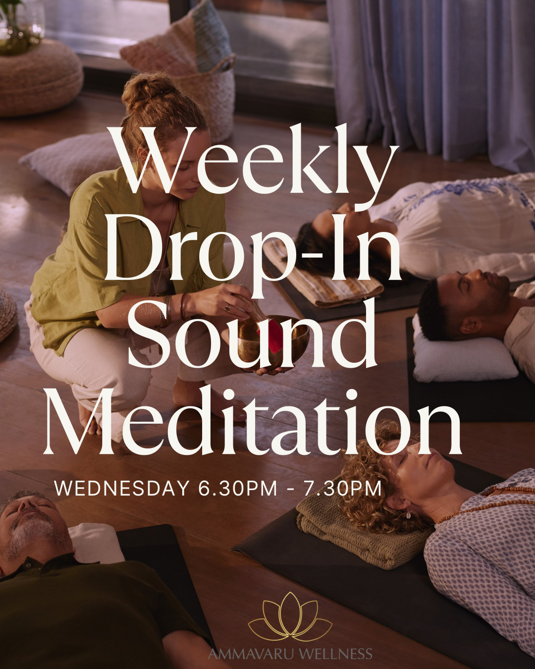 Wednesday Drop in class (20/05/26)- Guided Sound Meditation