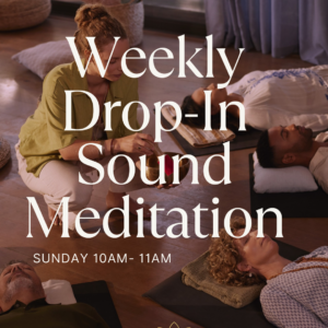 Sunday Drop in weekly classes (26/04/26) Guided Meditation and Sound Bowls